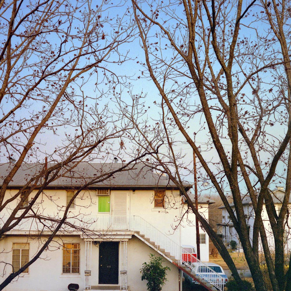 houses trees neighborhoods homes san antonio pecans red green blue